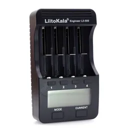 携帯電話充電器liitokala lii500スマートユニバーサルLCD li-ion nimh aaa 10440 14500 16340 17335 17500 18490 17670 18650バッテリー充電器230206