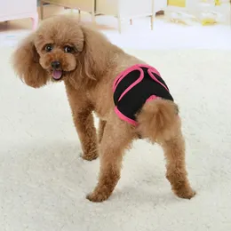 犬アパレル女性ショーツパピー生理学的パンツおむつおむつペット下着パンティースモールミディアムガールドッグ服服製品