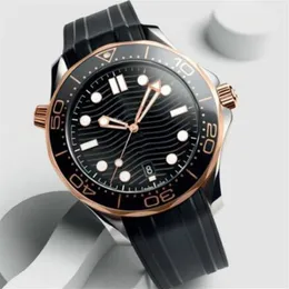 S WATCH MENS dla mężczyzn Profesjonalny nurka morska zegarek automatyczny 42 mm ceramiczny ramka mistrz Waterproof Watches303y