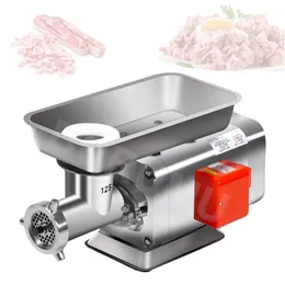 آلة طاحونة من الفولاذ المقاوم للصدأ طاحونة شرجية تجارية Mincer Electric Mincer 120 كجم/ساعة