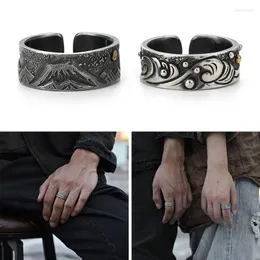 Bröllopsringar Personlig ring Utdämpad design 3 Styles Fashion för Middle High School -elever Klassskamrater Teens Boys Girls Edwi22