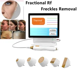 Macchina portatile per il sollevamento del viso Rf Rimozione delle lentiggini con microaghi Rimozione frazionata delle cicatrici micro che necessitano di Rf Rimozione dell'oro microcristallino Rf Apparecchiatura a radiofrequenza