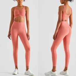 Aktif Setler 2023 Seksi Sport Yoga Set İki Parçalı Spor Giyim Kadınları Kadın Akademik İçin Finteses Giysileri Egzersiz Koşu Kıyafet