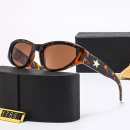 2023 Designer's personality pentacle sunglasses sexy fashion UV protection small frame driving frog mirror sunglasses, cat eye style sunglasses, for men and women