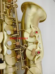 Ny ankomst SAS-R54 H￶gkvalitativ alt EB Saxofon m￤ssing Antik koppartr￥d Ritning Sax Performance Professional Musical Instrument med Case Accessories