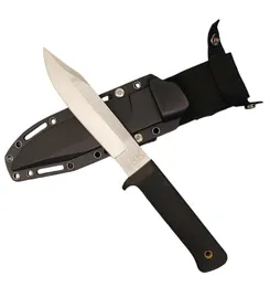 Cold Steel SRK Survival Gerades Messer VG1 Satin Drop Point Bade Kraton Griff Outdoor Camping Wandern Jagdmesser mit Kydex
