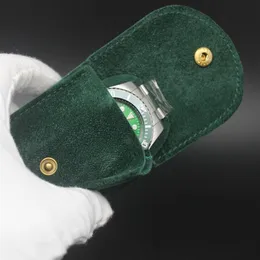 2022 Top Luxury Green Papers Gift Watch Boxes Кожаные сумки карта для Rolex Watch Box251k