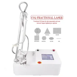 Articoli di bellezza Laser CO2 frazionato Ringiovanimento della pelle Veginal Tightening One Handle White Machine Uso portatile