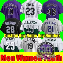 25 C.J. Cron Colorado Jersey 2023 City Connect 30. Yıldönümü 15 Grichuk Connor 24 Ryan McMahon Wilson Randal Joe Charlie Blackmon Todd Helton Jose Iglesias