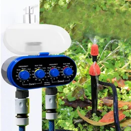 Vattenutrustning 1 Ställ in digital vattentimer justerbar vattenbesparande känslig automatisk programmerbar kulventil för trädgård