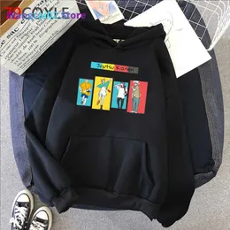 Herrtröjor tröjor nya japanska anime jujutsu kaisen hoodies män kawaii tecknad gojo satoru grafisk streetwear unisex toppar roliga tröjor man 020723h