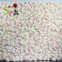 Couronnes de fleurs décoratives SPR Luxurt Weddubf, mur de fleurs artificielles pour décorations de mariage