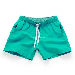 Herr shorts badkläder solid strand slitage män sommar snabb torr mode baddräkt springande gym stam smal badbyxa sport 230105