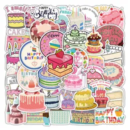 50PCS 100PCS Graffiti Stickers Birthday Cake For Skateboard Car Baby Helmet Pencil Case Diary Phone Laptop Planner Decor Book Album Kids Toys DIY Decals