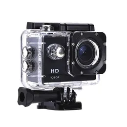 Kamery IP Outdoor Mini Sport Camera Ultra 30 m 1080p Podwodny wodoodporny hełm nagrywanie wideo Cam VHU 230207