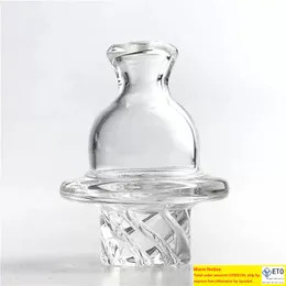 غطاء الكربوهيدرات الجديد GTR مع 35 مم OD Pyrex Glass 6 ثقوب الدوران أبعاد UFO لـ Terp Pearl Quartz Banger Nail