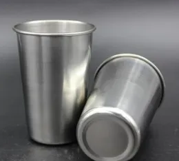 350ML Stainless Steel Cups 12 Oz Pint Cups Water Tumblers Stackable and Unbreakable Drinking Cups