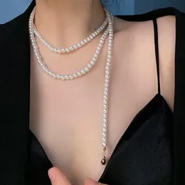 Colares pendentes elegantes pérolas para mulheres colar sólido cardíaco geométrico Cheger Clavicle Chain Collar Jewelry GiftSponding