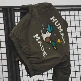 Herrenjacken Human Made Print Flying Duck Heart Japanische Übergröße Herren Damen 1 1 HUMAN MADE Bomber 230207