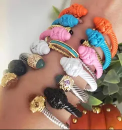 Neue Edelstahl Farbe Armband frauen Europäischen Amerikanischen Mode Schmuck Party Hochzeit Zubehör Schwestern Persönlichkeit Geschenk