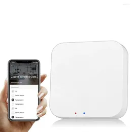 Smart Home Control Tuya Mini Wireless Gateway Zigbee3 0 App Luftkonditionering WiFi DIY Hub Länk Säkerhetstillbehör