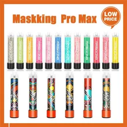 USA MK PRO MAX E Sigarettes Versione in Messico QR Codice Maskking High Promax 1500Puffs monouso Pro GT Factory Wholesale 2% 5%