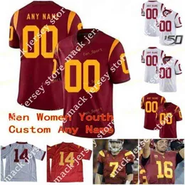 American College Football Wear College NCAA College Jerseys USC Trojans 33 Marcus Allen 47 Clay Matthews 43 Troy Polamalu 1 Adoree Jackson