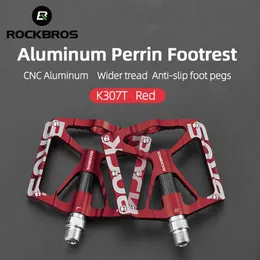 Bike Pedals ROCKBROS Bicycle Pedals Bike Pedals Cycling Ultralight Aluminium Alloy MTB Pedals Bicicleta Bike Pedals Flat BMX Cycling Pedals 0208