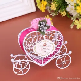Projetado de carruagem projetada por caixa de doces oco decora￧￣o de pacote de chocolate Pacote de estojo de estojo Favory Favory Supplies