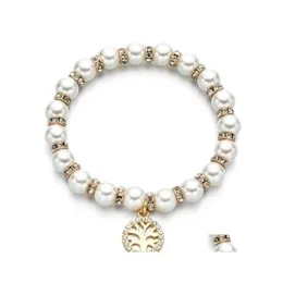 Стуковые пряди жемчужные браслеты для женской манжеты Bracelet Bracelet Anniversary Gift