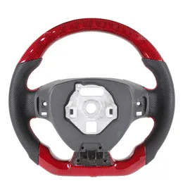 Display a LED in fibra di carbonio per volante da corsa per accessori per auto volante Corvette C8 WE