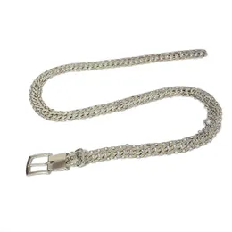 Bältes lyxmärke 2020 Ny mode Desinger Simple Women Chain Belt Personlighet Trend Metal Belt Creative Ladies Waist Chain BG-1517 G230207