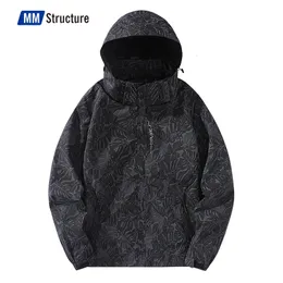Giacche da uomo Impermeabile leggero impermeabile da pioggia per viaggi escursionistici con giacca a vento con cappuccio rimovibile 230207