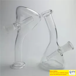 2017 Fashion Mini Oil Rig Glass Bong 10mm الأنثى الأنابيب الزجاجية الأنابيب الصافية مع إعادة التدخين السميكة للتدخين