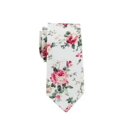 Boyun bağları üst çiçek moda pamuk paisley erkekler için corbatas ince takım elbise vestidos kravat vintage baskılı gravatas gd 866 q2 dr dh63f