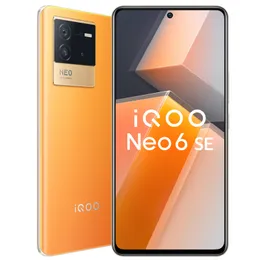 Orijinal Vivo IQOO NEO6 SE 5G Cep Telefonu Akıllı 8GB RAM 128GB 256GB ROM Octa Çekirdek Snapdragon 870 64MP NFC Android 6.62 "120Hz E4 Tam Ekran Parmak İzi Yüz Cep Telefonu
