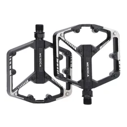 Bike Pedals Mountain Bike Pedal Non-slip Aluminum alloy 106mm Wide MTB Dust Sleeve Bicycle Cycling accessories 0208