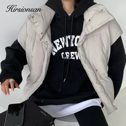 Womens Hoodies Sweatshirts Hirsionsan Chic Fleece Warm Women Letter Printshirt Pocket Streetwear Long Sleeve Pullover Sportwear Eversive 230208