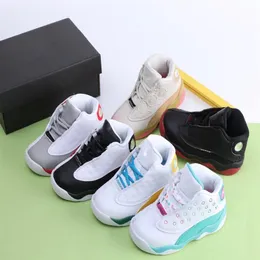 Nuove scarpe sportive per bambini Fashion Boys Girls Girl Basketball Scarpe Scarpe Sneaker Scarpe da basket Dimensioni 22-35269O