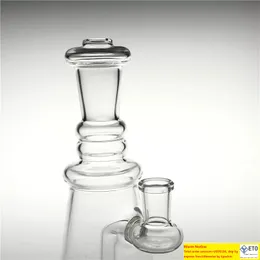 Neue 7-Zoll-Glaswasserbongs Dab Rig mit 14 mm dickem, berauschendem Glaswabenbecher Bong Bubbler Wasserpfeifen zum Rauchen