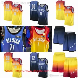 Ny säsong All-Star Basketball Jersey Man Women Youth Kids 34 Giannis Demar Antetokounmpo DeRozan Devin James Booker Harden Nikola Joel