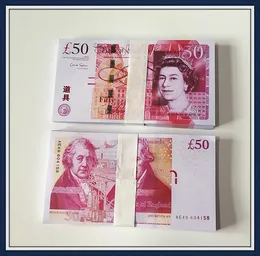Fake Money 0998ovie Prop And 000 Pound Currency Fast 50 Movie Billet Faux Play Collection Banknote Gifts Party Twwtu