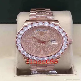 3A Brand L Luxury Watch Date Diamond High-классная качество 18 тыс. Оригинальный мужской механический спорт265R