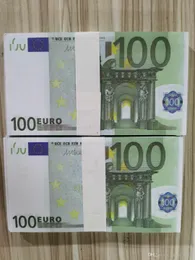 Скопировать евро Большинство фильмов Business Money 100 Prop Bank 45 Файская реалистичная игра для сбора для коллекции LWCGW