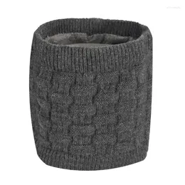 バンダナススキースカーフは、男性のための冬の帽子をセットし、USB電気暖房で太いウールの首の女性を編んでいます