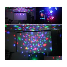 Led Effects Brelong Dj Lamp 9 Color Stage Light Rgb Rotating Crystal Magic Ball Usb Disco 1 Pc Drop Delivery Lights Lighting Dhgth