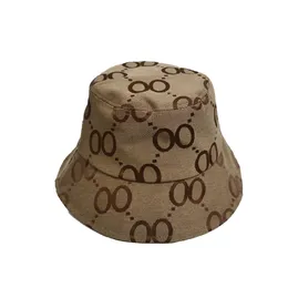 Designerhatt Luxurys Bucket Hats M￤n och kvinnor Fisherman Hat Fashion Letter Visor Temperament Ny Simple Seaside Lovers 2023