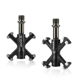 Fahrradpedale Wake Road Bike Pedal 3 Lager Aluminiumlegierung Ultraleicht Mountainbike MTB Fahrrad Radsportzubehör 0208