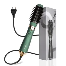 Curling Irons Upgraded Air Brush One Step Hair Dryer and Styler Volumizer 3 in 1 with Ion Generator Salon Hair Straightener Curler Comb 230207