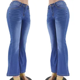 Jeans de primavera jeans jeans jeans soltos femininos 9037